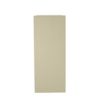Libreria per bambini a 2 ripiani da 76 cm, laminato in acero mandorla, bianco sporco