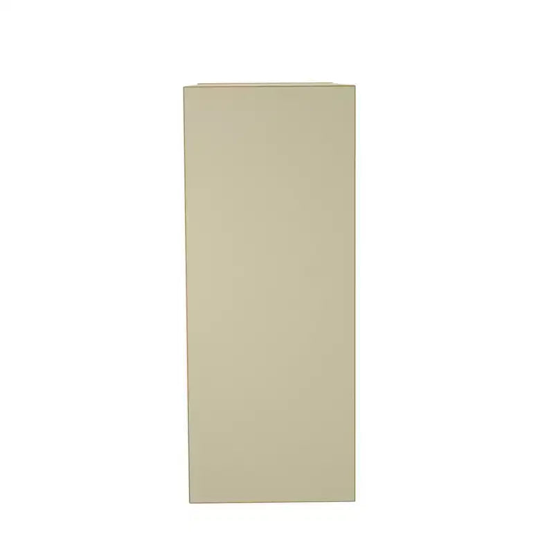Libreria per bambini a 2 ripiani da 76 cm, laminato in acero mandorla, bianco sporco