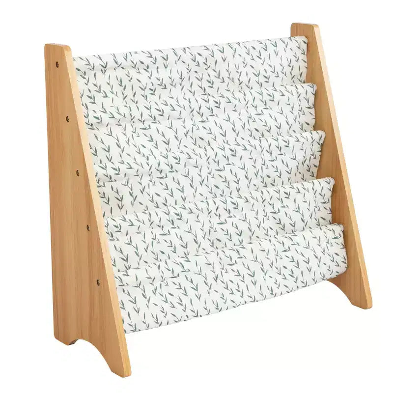 Libreria per bambini a 4 ripiani in legno naturale: Struttura in MDF, 4 ripiani, 61 cm H, 63,5 cm L, 28 cm P, Età 2+