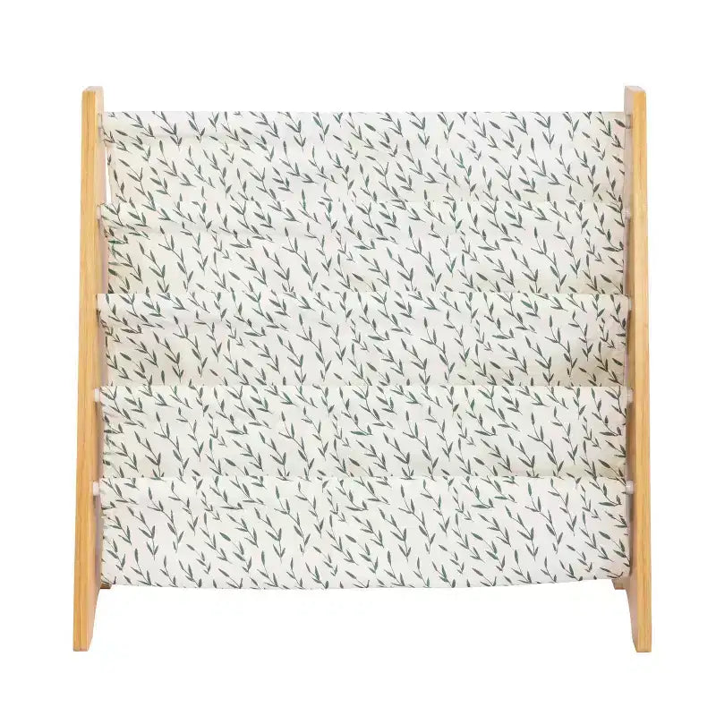 Libreria per bambini a 4 ripiani in legno naturale: Struttura in MDF, 4 ripiani, 61 cm H, 63,5 cm L, 28 cm P, Età 2+