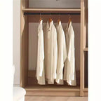 Armadio a giorno in legno freestanding
