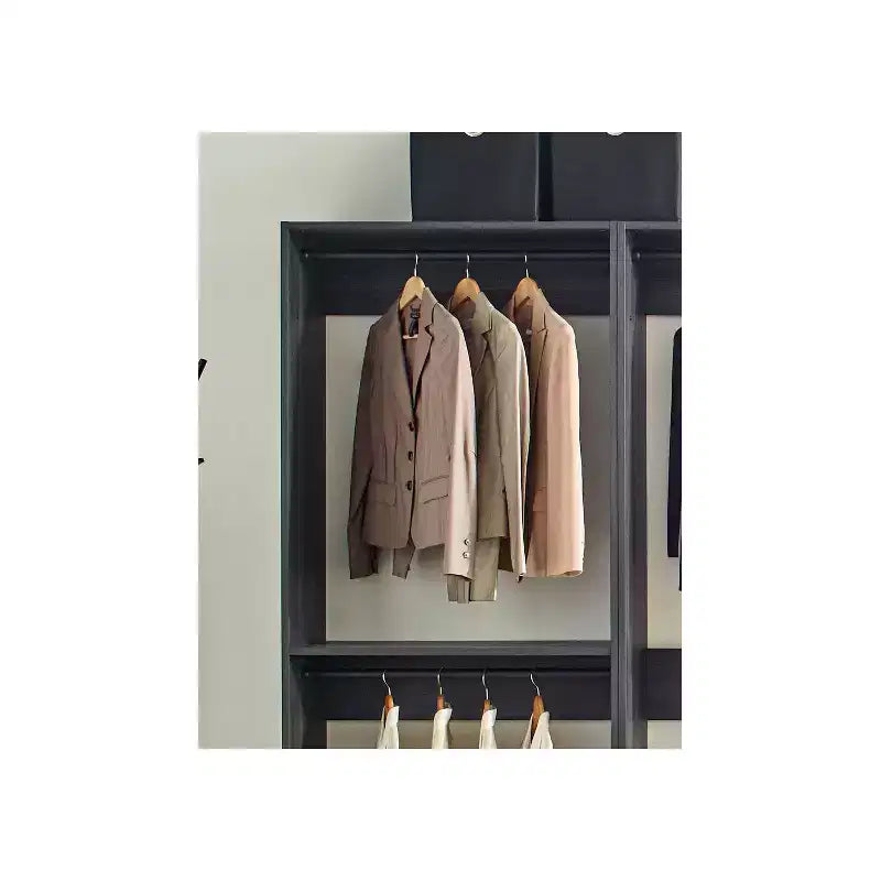 Armadio a giorno in legno freestanding