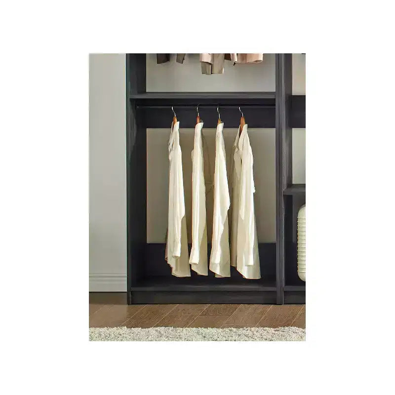 Armadio a giorno in legno freestanding