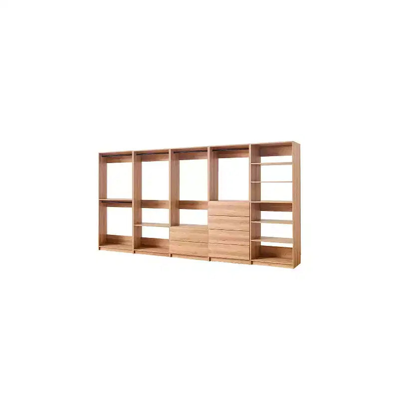 Armadio a giorno in legno freestanding