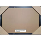 Specchio da parete per bagno con cornice smussata