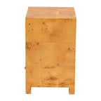 Comodino Camira Wood 1 cassetto radica di acero chiara