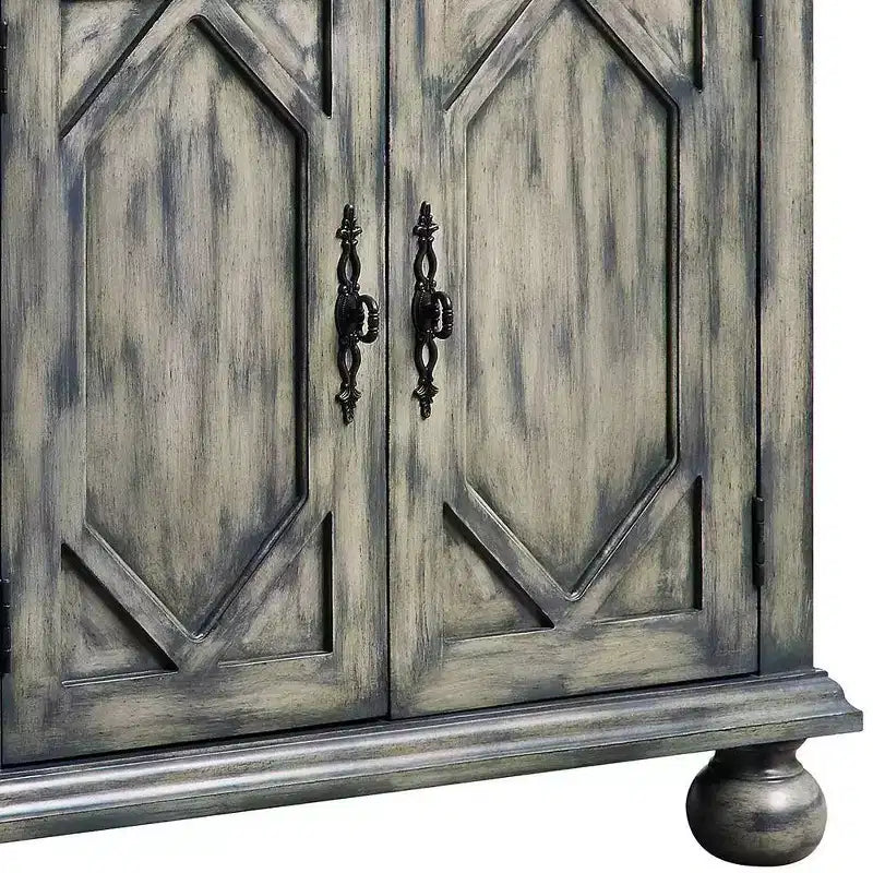 Mobile contenitore decorativo Pavan grigio rustico