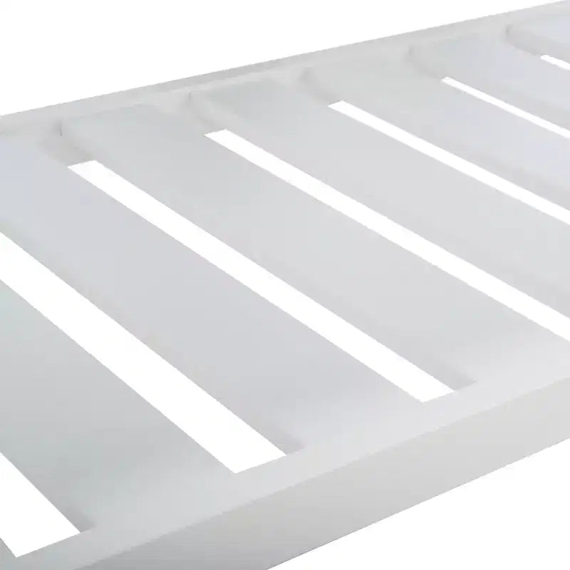 Carrello da cucina Kiko a 2 cassetti e 2 ripiani - KCH8704 - Bianco/Naturale