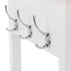 Carrello da cucina Kiko a 2 cassetti e 2 ripiani - KCH8704 - Bianco/Naturale