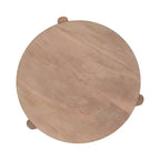 Tavolino Vola in legno, 17x17x18, Naturale