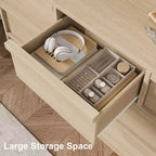 Comò a 7 cassetti per camera da letto, cassettiera doppia in legno con contenitore, cassettiera moderna per camera da letto, soggiorno, cameretta