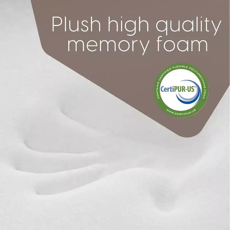 Materasso in memory foam a tre pieghe da 4 pollici di alta qualità