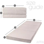 Materasso in memory foam a tre pieghe da 4 pollici di alta qualità