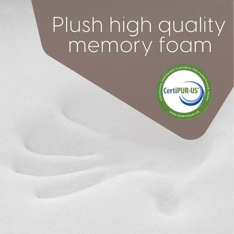 Materasso in memory foam a tre pieghe da 4 pollici di alta qualità