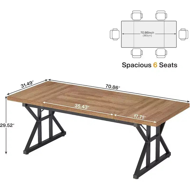 Scrivania direzionale moderna Lantine da 180 cm