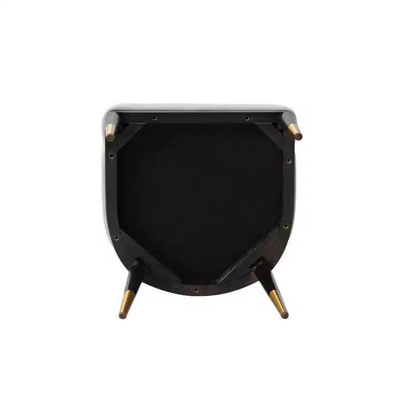 Set di 2 sedie da pranzo moderne Carrington in velluto con braccioli