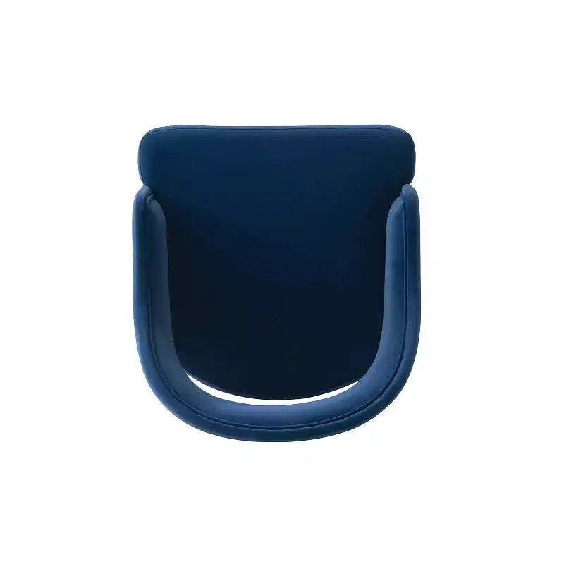 Set di 2 sedie da pranzo moderne Carrington in velluto con braccioli