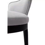Set di 2 sedie da pranzo moderne Carrington in velluto con braccioli