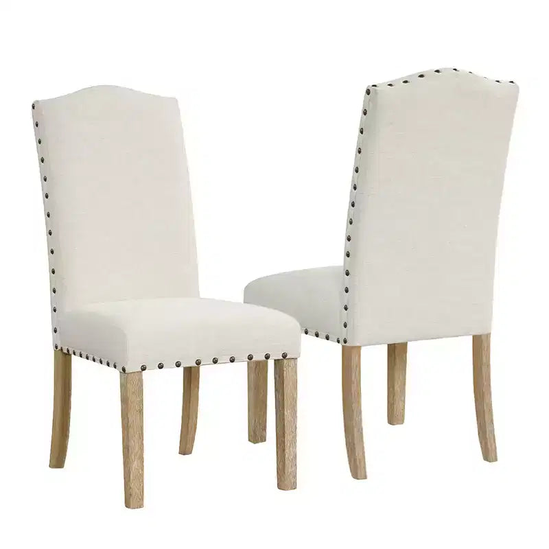 Set di 2 sedie da pranzo Parson con schienale curvo