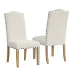 Set di 2 sedie da pranzo Parson con schienale curvo