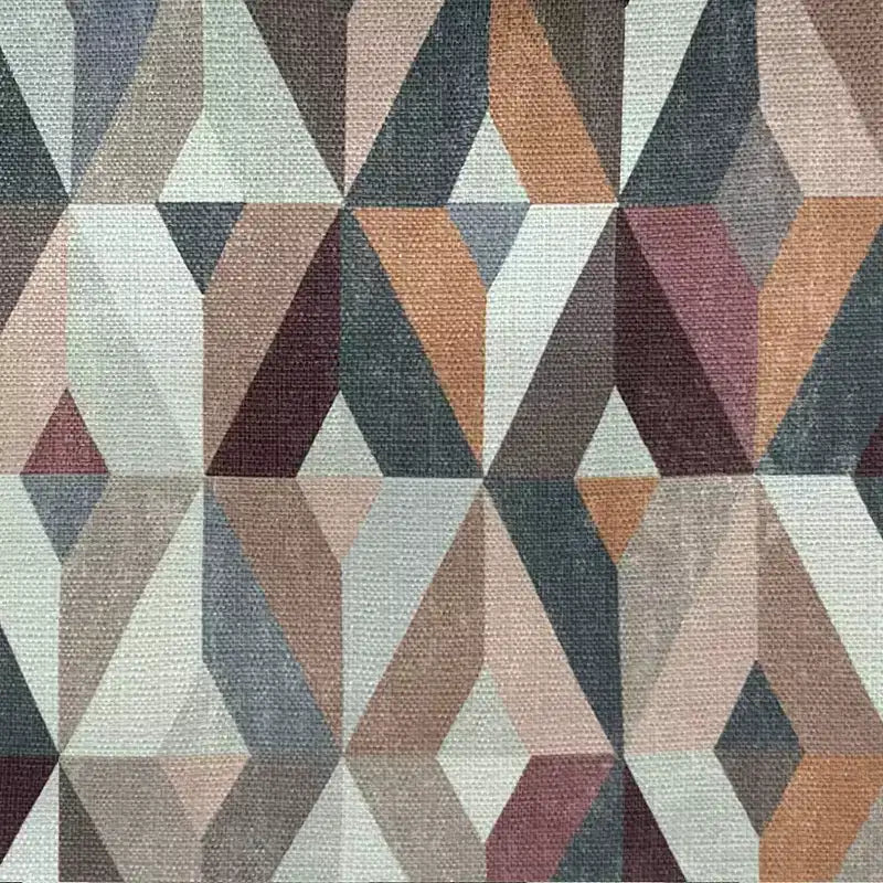 Poltrona accentuata Mid-Century Modern Mindy Fantasia Prismatica