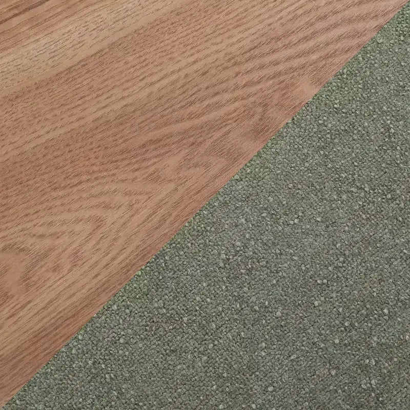 Pouf vassoio in tessuto naturale